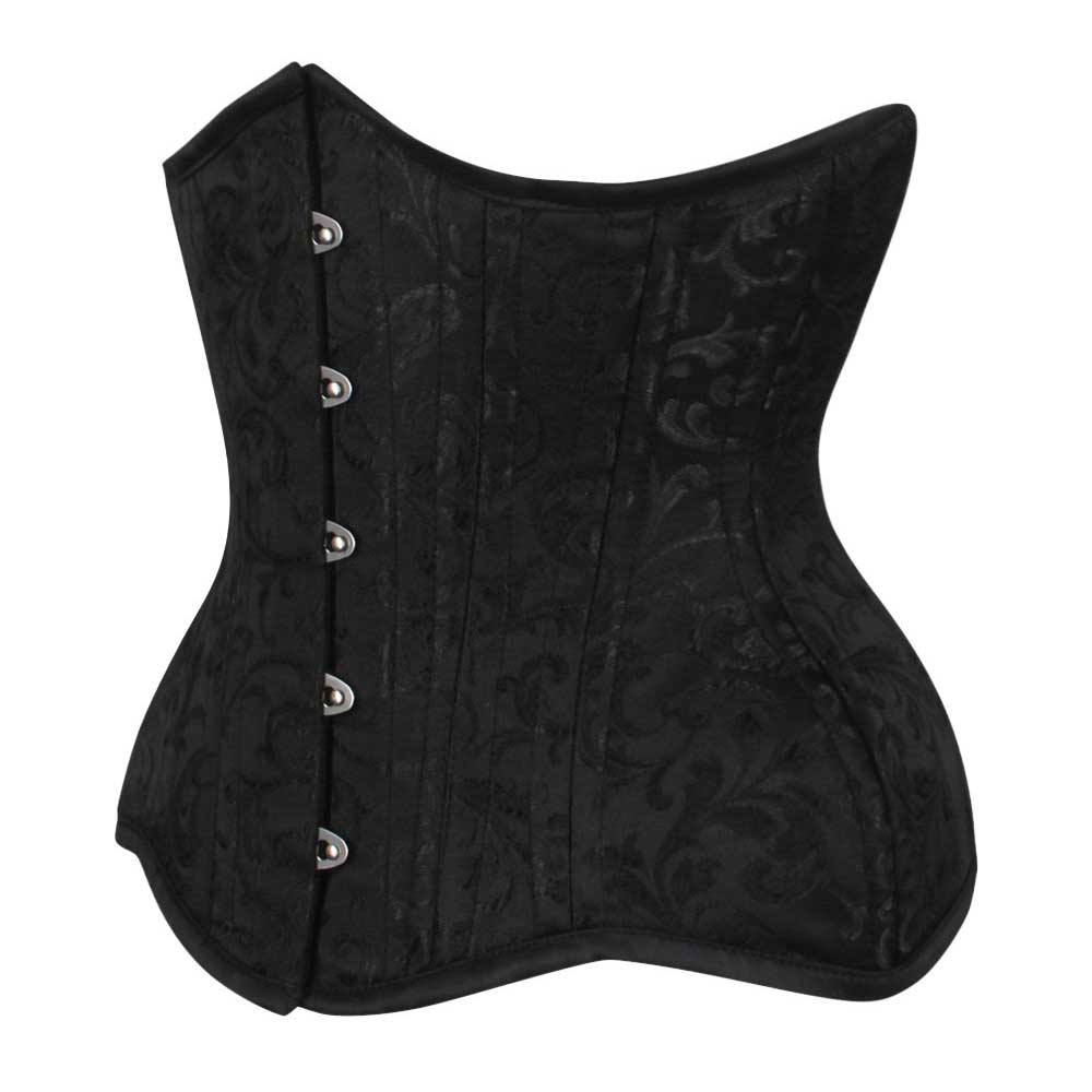Attitude Corsets - Ciryanil Unterbrustkorsett - Schwarz